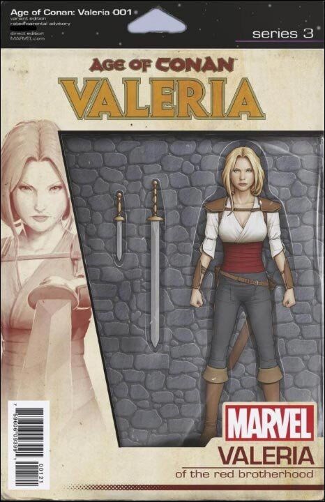 AGE OF CONAN VALERIA #1 (OF 5) CHRISTOPHER ACTION FIGURE VAR