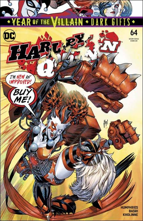 HARLEY QUINN #64 YOTV DARK GIFTS