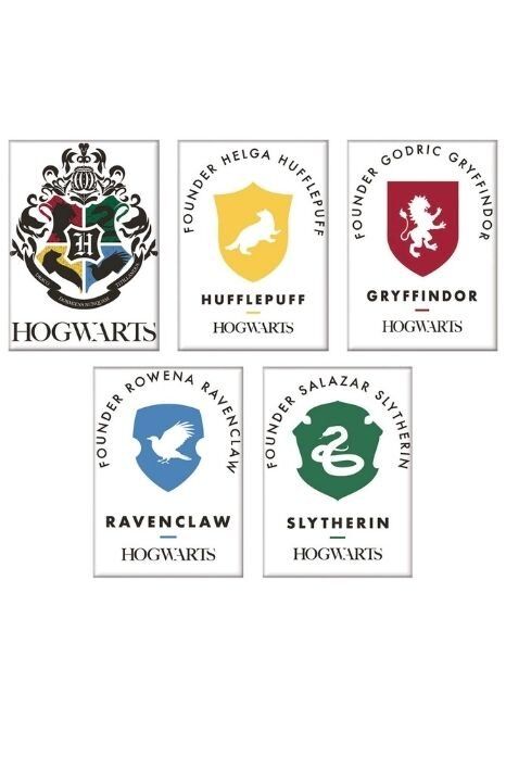 HARRY POTTER CRESTS imanes